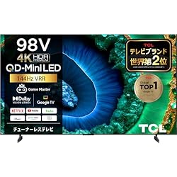 TCL.2024年製品Google TVチューナーレス‼️新品未開封品ラッピング品 Amazon | 【Amazon.co.jp 限定】TCL 50V型 テレビ チューナー